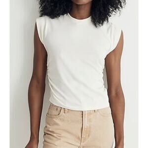 Madewell Side-Cinch Muscle Tee Size M NWT